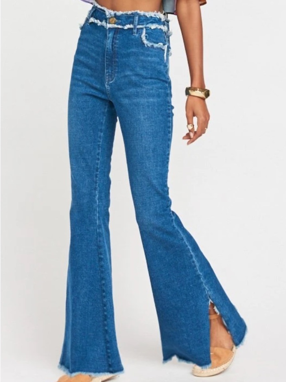 Show Me Your MuMu Austin High Rise Flare Jeans